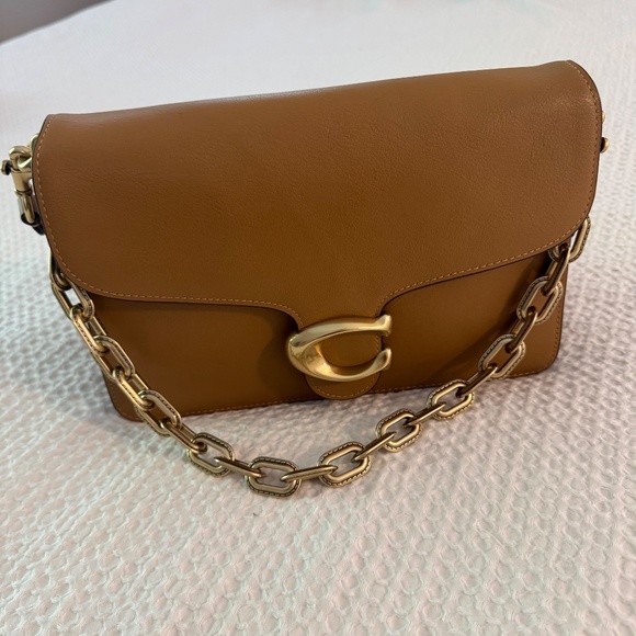 Coach Chain Tabby Shoulder bag - Honey Brown - like new - Picture 2 of 11